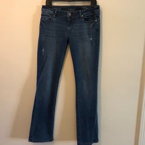 Dl1961 Cindy Slim Boot Jeans Distressed